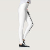 VENTE ! Leggings - Longueur complète - Blanc - Per (Droite)