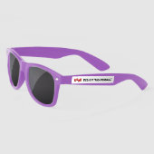 VENTE ! Lunettes de soleil en plastique - Violet - (Gauche)