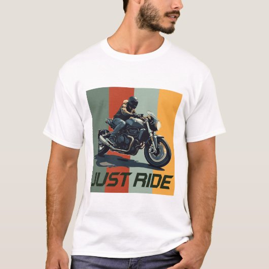 Vente Motorcycle T-shirt Design (Devant)