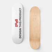 VENTE ! Planche à skateboard - 8 1/4" - Personnali (Recto)