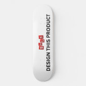 VENTE ! Planche à skateboard - 8 1/4" - Personnali (Recto)