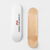 VENTE ! Planche à skateboard - 8" - Personnalisé (Recto)