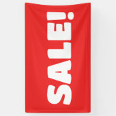 VENTE rouge ! Banderole (Vertical)