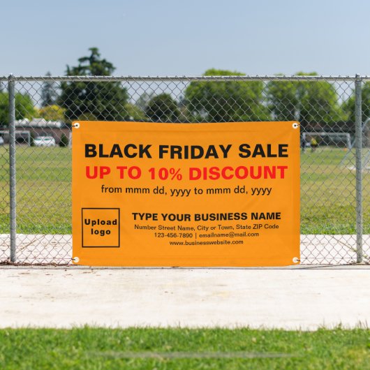 Vente Vendredi Noir sur bannière Rectangle couleur (Insitu)