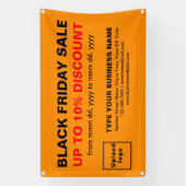 Vente Vendredi Noir sur bannière Rectangle couleur (Verticale)
