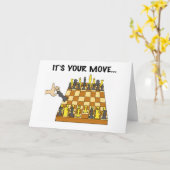 Ventes Après La Carte De Voeux De Suivi Du Devis (Fleur jaune)