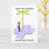 Ventes Après La Carte De Voeux De Suivi Du Devis (Fleur jaune)