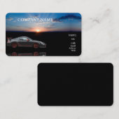 VENTES DE VOITURE DE CARTE DE VISITE MODÈLE DE BAS (Devant / Derrière)