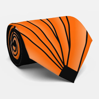 Ventilateur Art déco Design Cravate orange