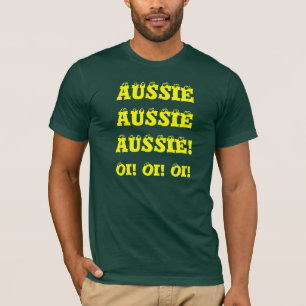 Ventilateur australien de sport australien T-shirt
