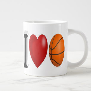Ventilateur de basket demi-texte Géant Mug de café