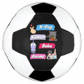 Ventilateur de culture K-Pop, Ramen, Boba et Anime (Devant)