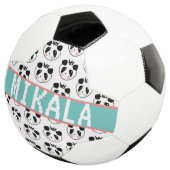 Ventilateur De Football Panda Cute Nom Personnalis (3/4)