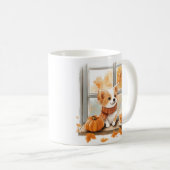 "Ventilateur de Fourrure" Mug (Devant droit)