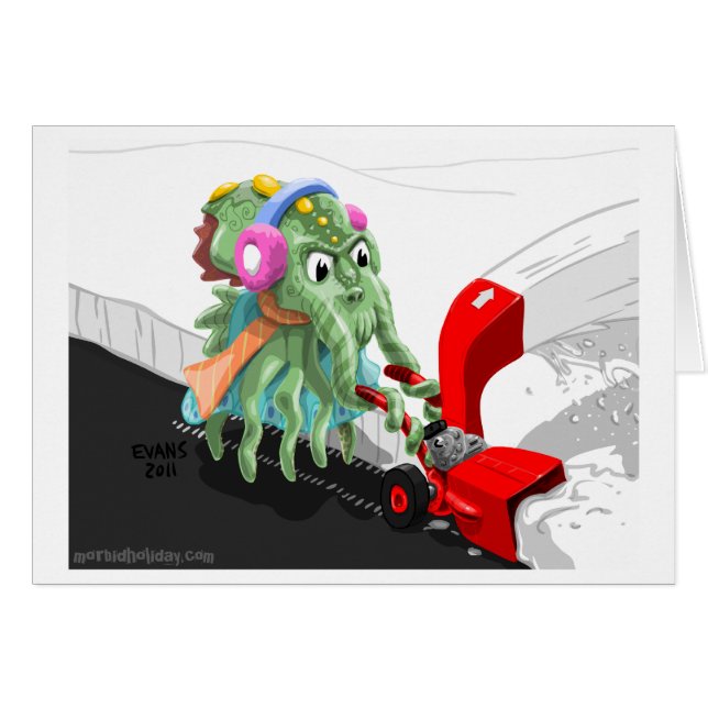 Ventilateur de neige de Cthulu (Devant horizontal)