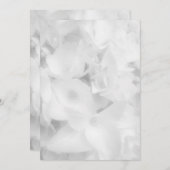 Ventilateur floral blanc papier du programme (Devant / Derrière)