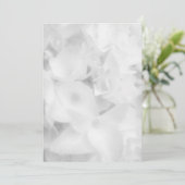 Ventilateur floral blanc papier du programme (Debout devant)