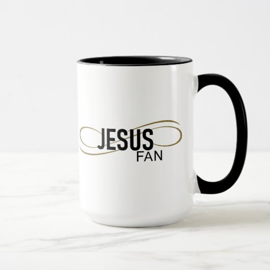 Ventilateur Jésus avec Mug de café torse (Droite)