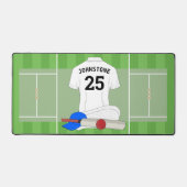 Ventilateur/joueur du club de cricket (Recto)