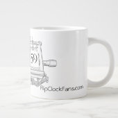 Ventilateurs de l'horloge à retourner Café Mug (Droite)