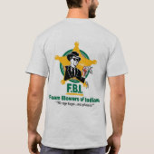 Ventilateurs de mousse de T-shirt de l'Indiana (Dos)