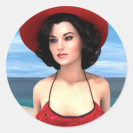  ventilatie ronde sticker