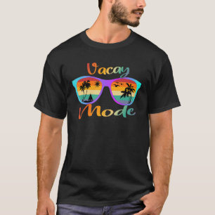 ventilatie Zonnebrillen Kokosbomen Va T-shirt
