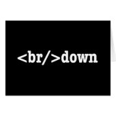 ventilation Code HTML - Carte de voeux (Devant horizontal)