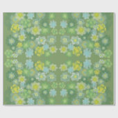 Ventilator Abstracte Waterverf van salty Cadeaupapier (Vlak)