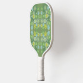 Ventilator Abstracte Waterverf van salty Pickleball Paddle (Links)