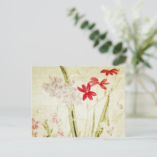  ventilator Bouquet 3 Briefkaart (Staand voorkant)