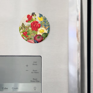 ventilator Bouquet met Butterflies Magneet