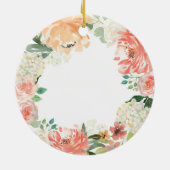 Ventilator gepersonaliseerd meisje met Ornament (Achterkant)