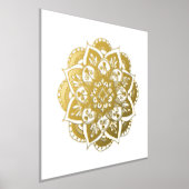  ventilator Mandala Gold Foil Art Print (Laagn)
