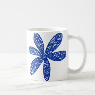 ventilator - marineblauw koffiemok