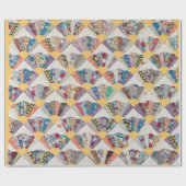 Ventilator met geel cadeaupapier (Vlak)