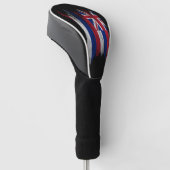 Ventilator onder de vlag Hawaii, vlag Hawaii Golfheadcover (Schuin)