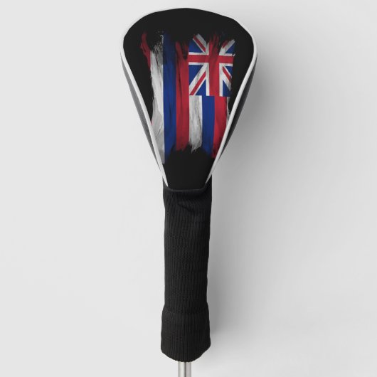 Ventilator onder de vlag Hawaii, vlag Hawaii Golfheadcover (Voorkant)