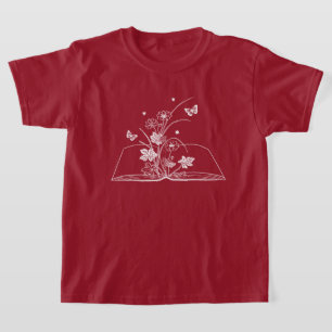Ventilator van het boekenboek t-shirt
