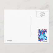 Ventilator van vlinderbloemigen briefkaart (Achterkant)