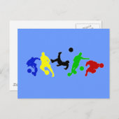 Ventilator    voetbalsport voetbalsport briefkaart (Voorkant / Achterkant)