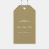 Ventilator voor fijne kerst en heldere kerstverlic cadeaulabel (Achterkant)