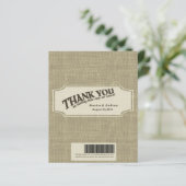 Ventilator voor Snoep van het Burlap (Staand voorkant)