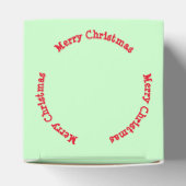 Ventilator - Vroegere kerstkerstman en -boom Bedankdoosjes (Bovenkant)