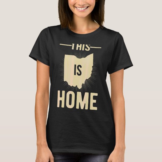 Ventilator VS Dit is de thuiskaart Ohio T-shirt (Voorkant)