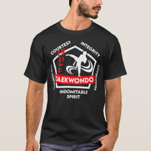 Ventilatoren van Taekwondo-apparatuur & Taekwondo  T-shirt