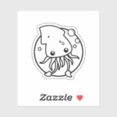 Ventilatorige, op maat gesneden vinylSticker Sticker (Vel)