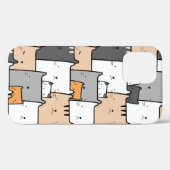 Ventilatorkat met verkuilde vetkat Case-Mate iPhone case (Achterkant (horizontaal))