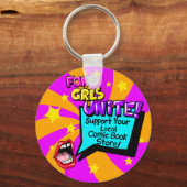 Ventilatormeisjes verenigen zich! Sleutelhanger ge (Voorkant)