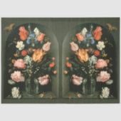  ventilatorontvlechting Antiek Floral schilderen Tissuepapier (Voorkant)